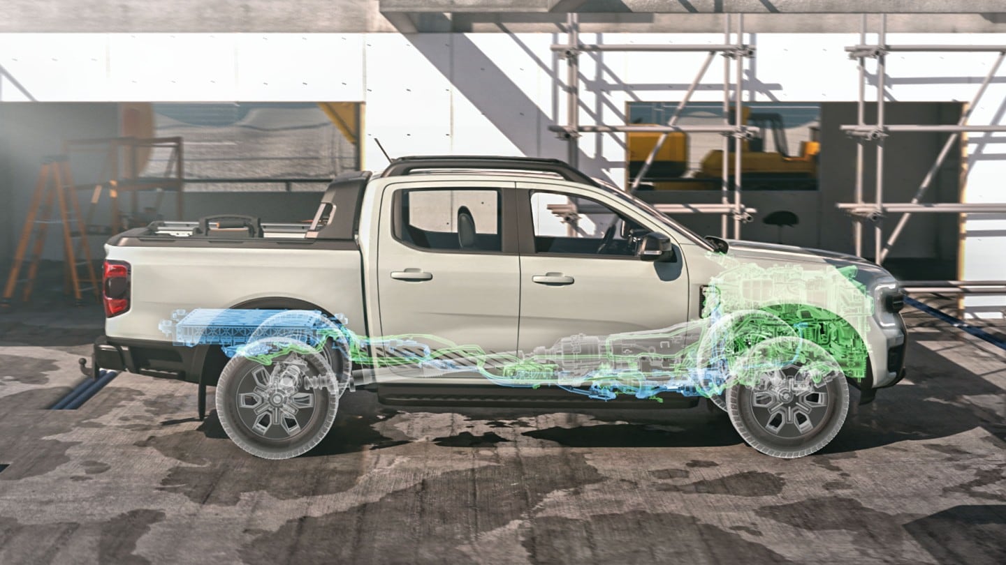 Ford Ranger PHEV EV Drive Modes